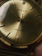 ROLEX 9659 Precision 18k Yellow Gold 1965s