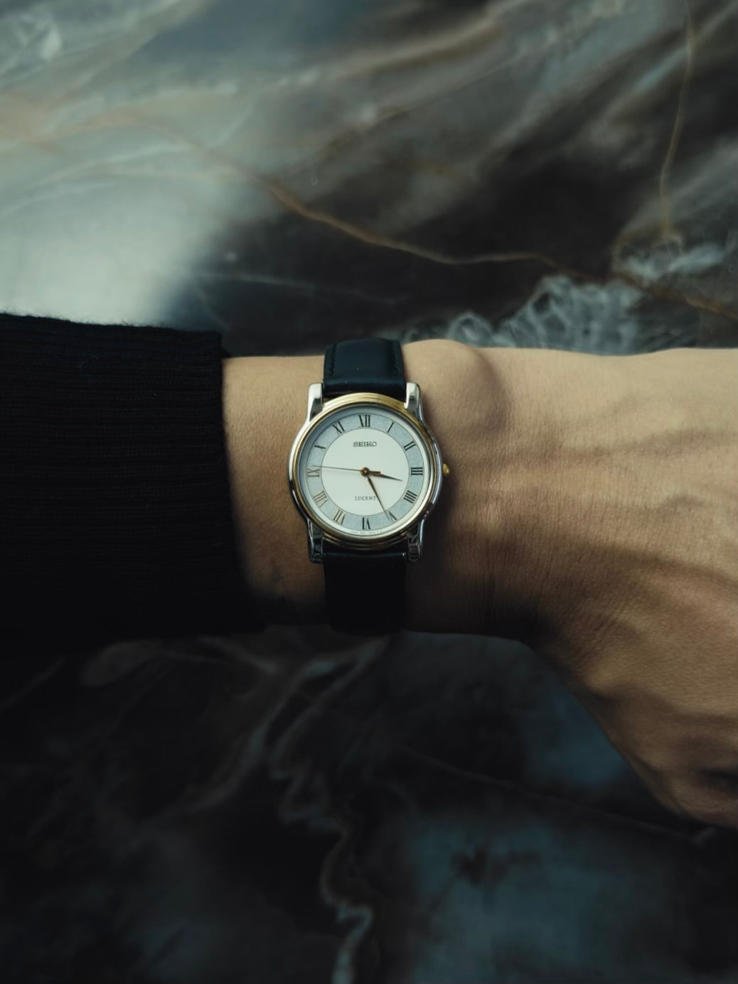 SEIKO Lucent Two-Tone GP Quartz 1996s