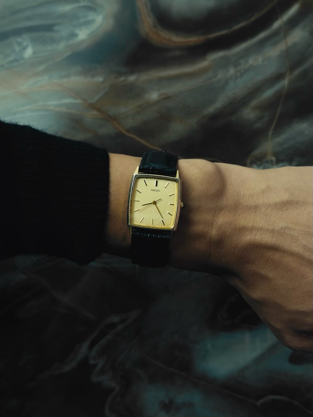 SEIKO GP Texture Dial Quartz 1990s