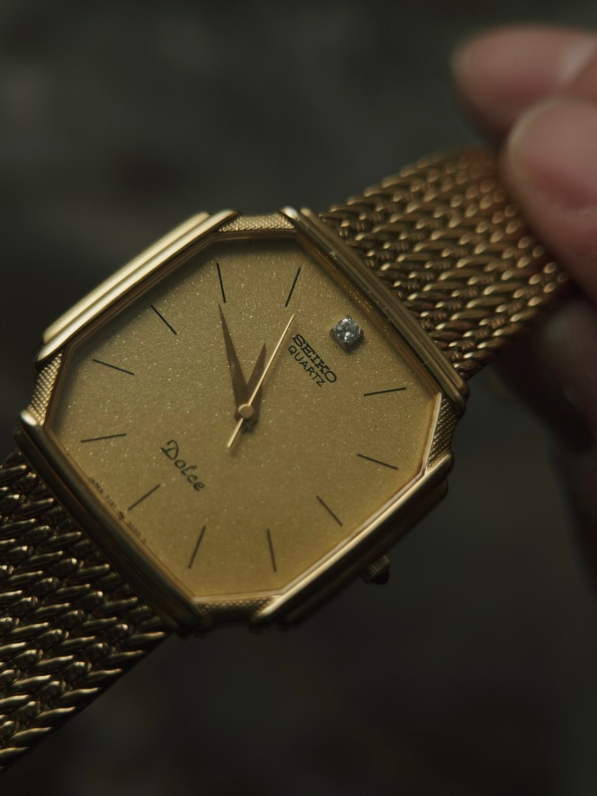 SEIKO Dolce GP 1P Crystal Quartz 1983s