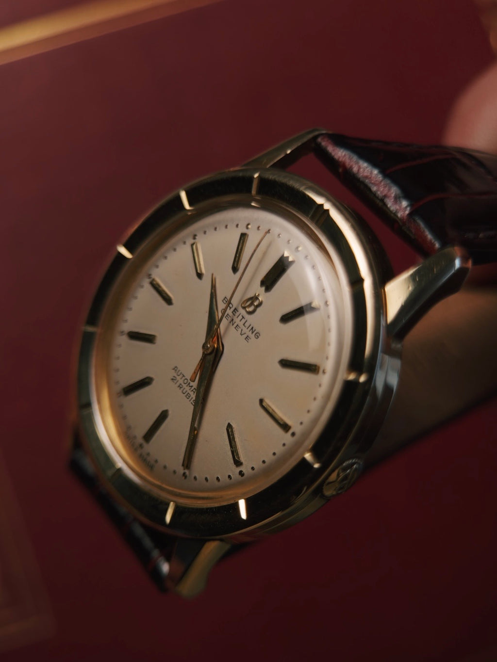 BREITLING 18K BIDNATOR 1955s