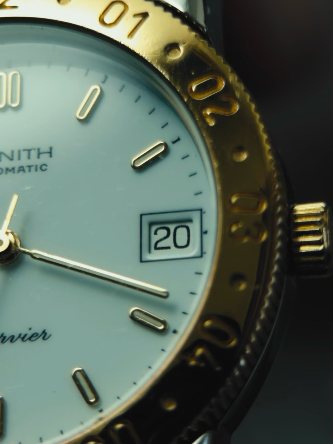 ZENITH エペルヴィエ 18Kゴールドベゼル 1990年代