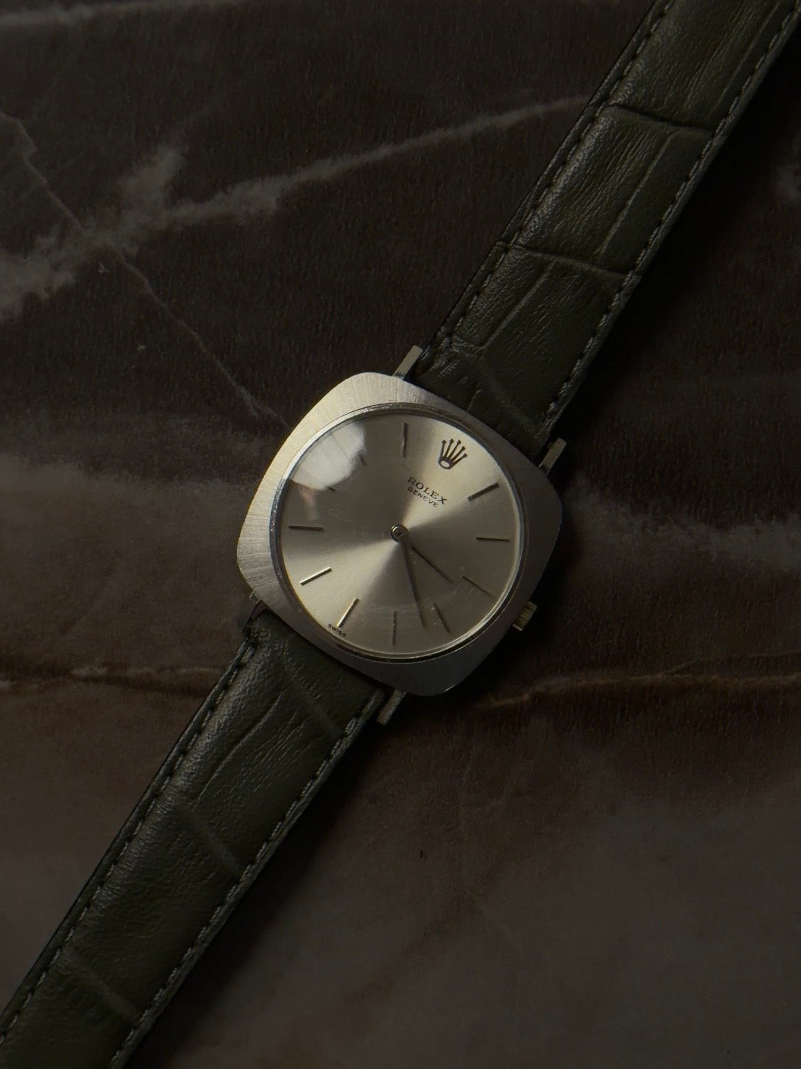 ROLEX 3735 Cellini 18k White Gold 1966s