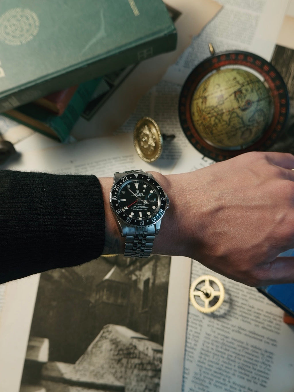 ROLEX SS “TIFFANY DIAL” Long E GMT Master 1968s