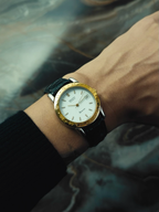 ZENITH エペルヴィエ 18Kゴールドベゼル 1990年代