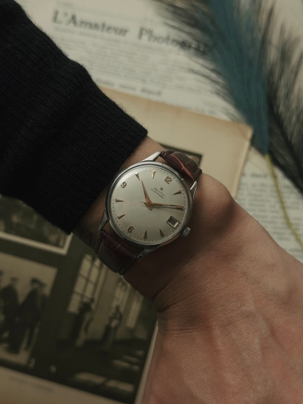 ZENITH Automatic Half Rotor SS 1960s