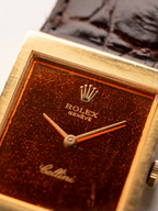ROLEX 4014 Cellini “Burnt Tropical Orange Dial” 1975s