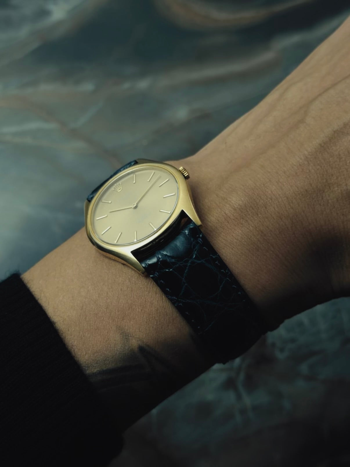 ROLEX 3804 Cellini 18k Yellow Gold 1974s