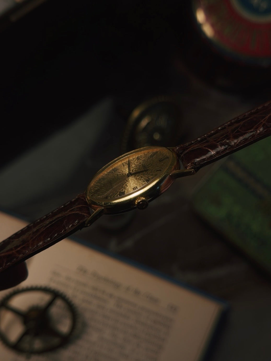 OMEGA Geneve GP Oval Texture 1970s