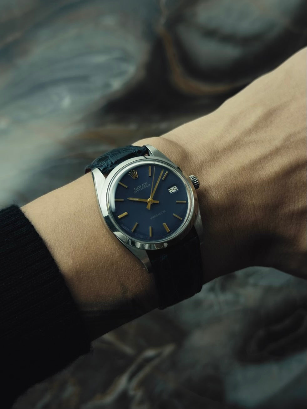 ROLEX Oysterdate Precision 6694 SS 1968-73s