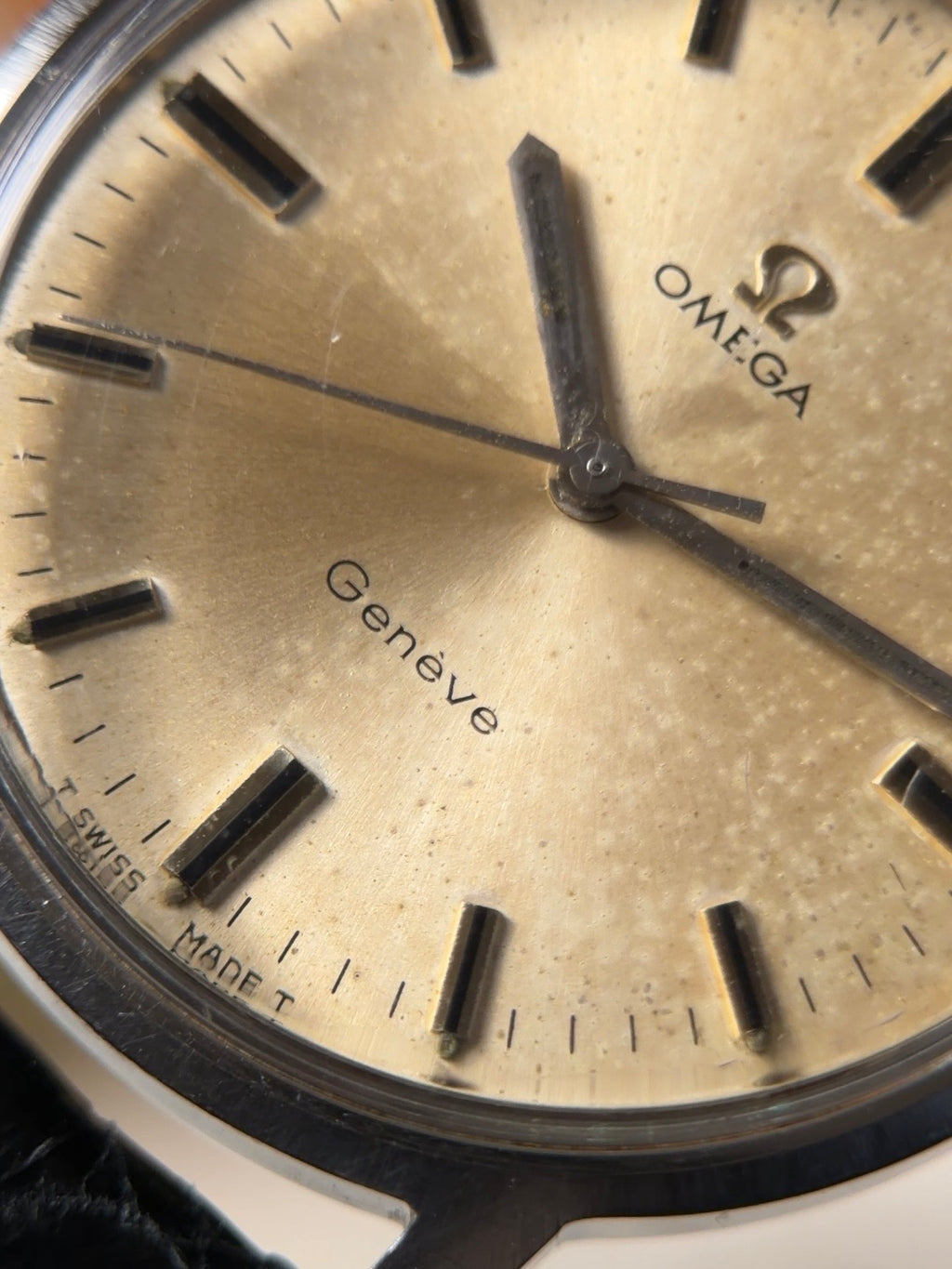 OMEGA Genéve “PATINA DIAL” 1970s