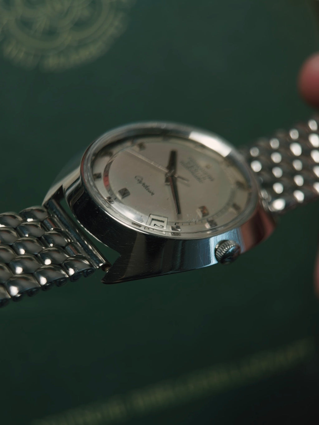 ZENITH Big Disc case "CAPTAIN" Automatic Chronometer 1965s