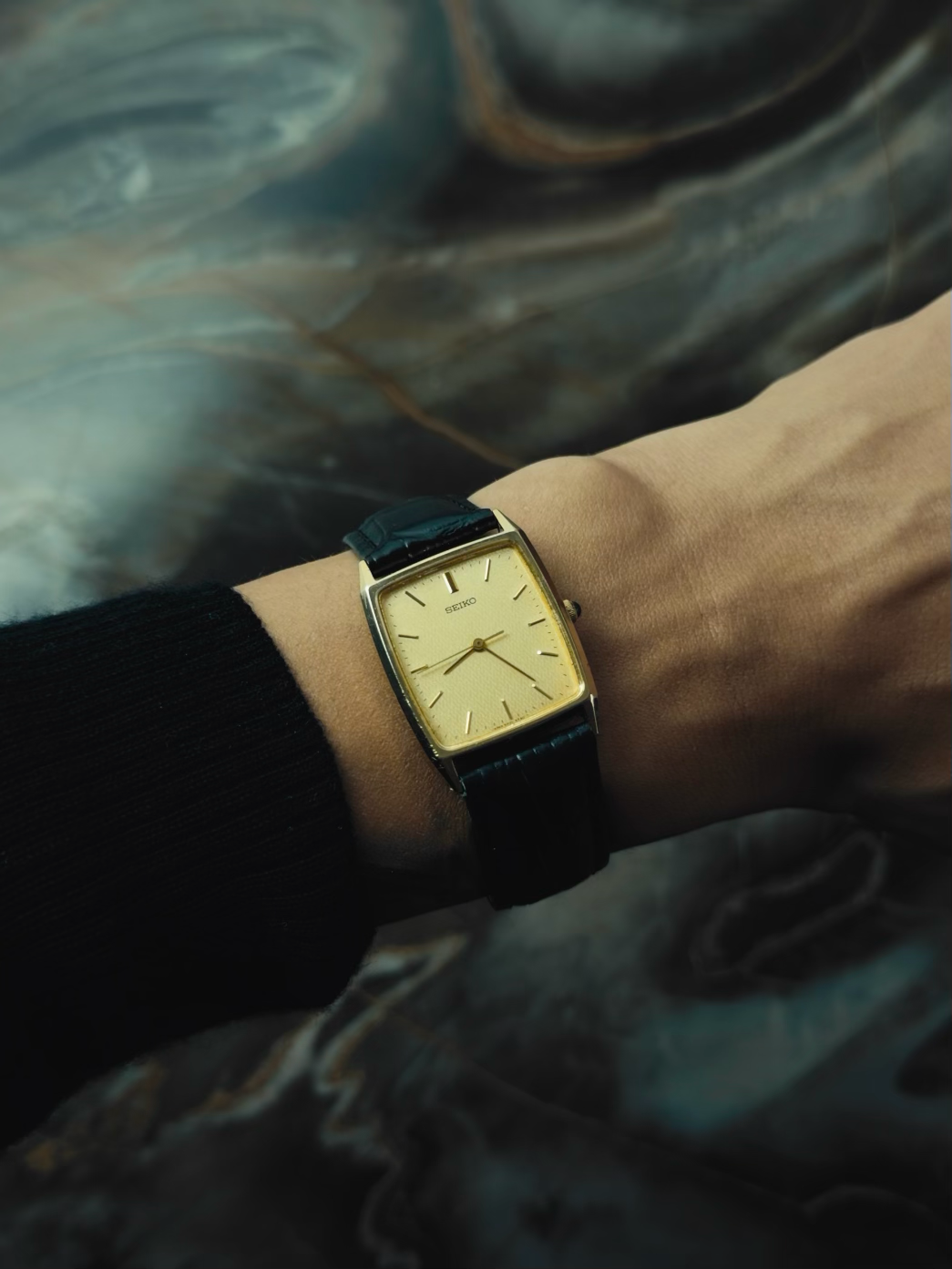 SEIKO GP Texture Dial Quartz 1990s