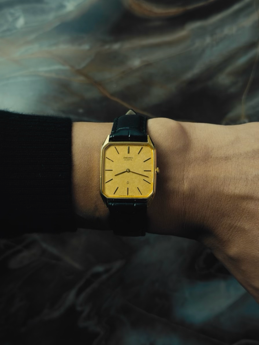 SEIKO GP Texture Dial Quartz 1984s
