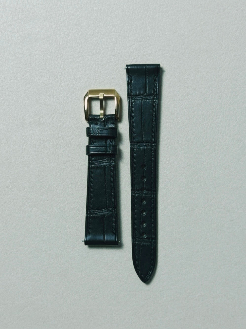 Alligator Leather Watch Strap
