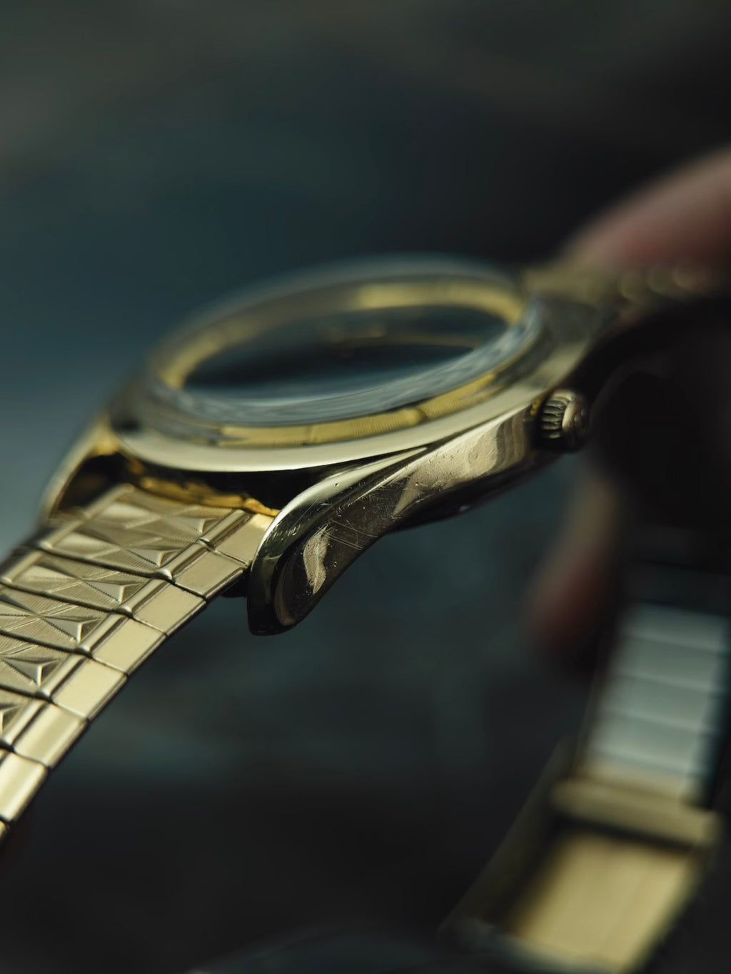 UNIVERSAL GENEVE POLEROUTER 20214 Gold Filled 1950s