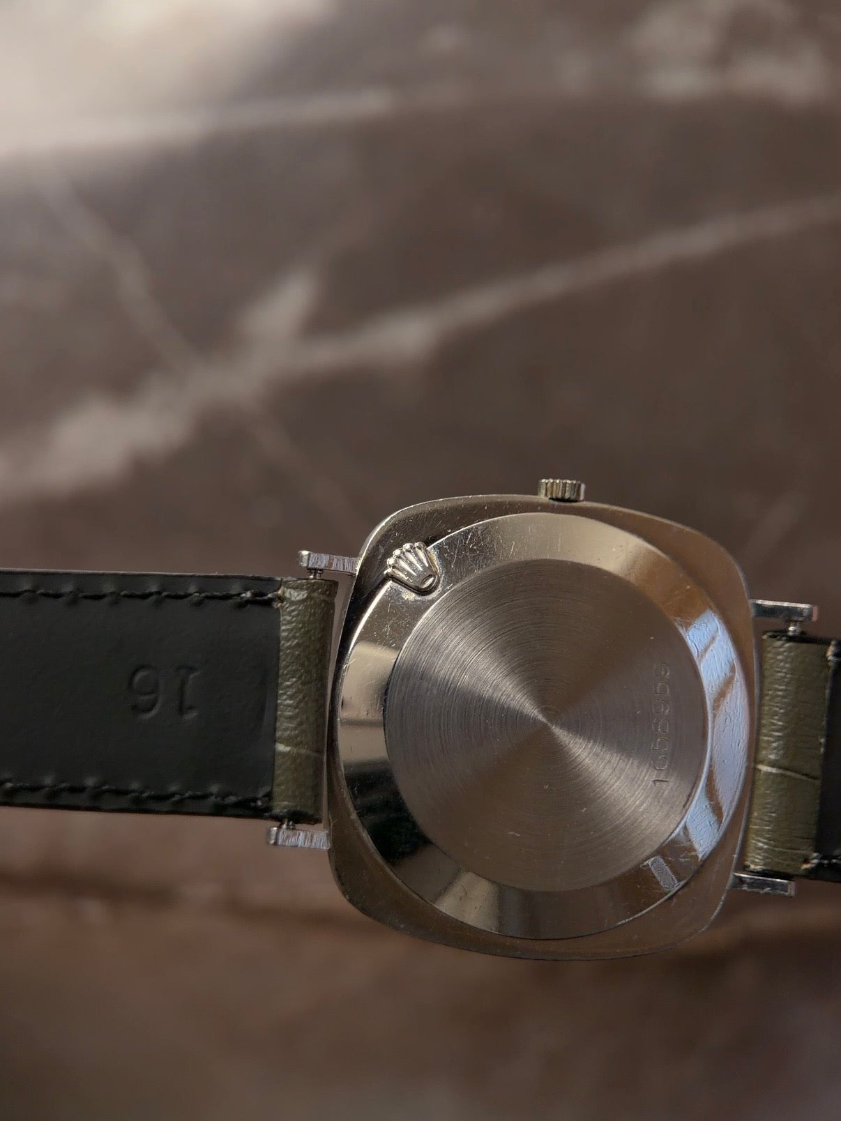 ROLEX 3735 Cellini 18k White Gold 1966s