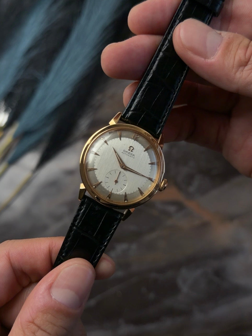 OMEGA 2709 18k Yellow Gold 1952s