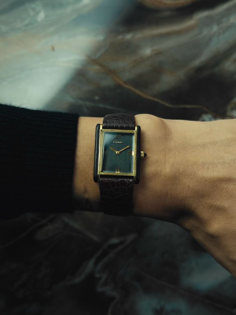 Cartier 20611 Wood Tank 1975s