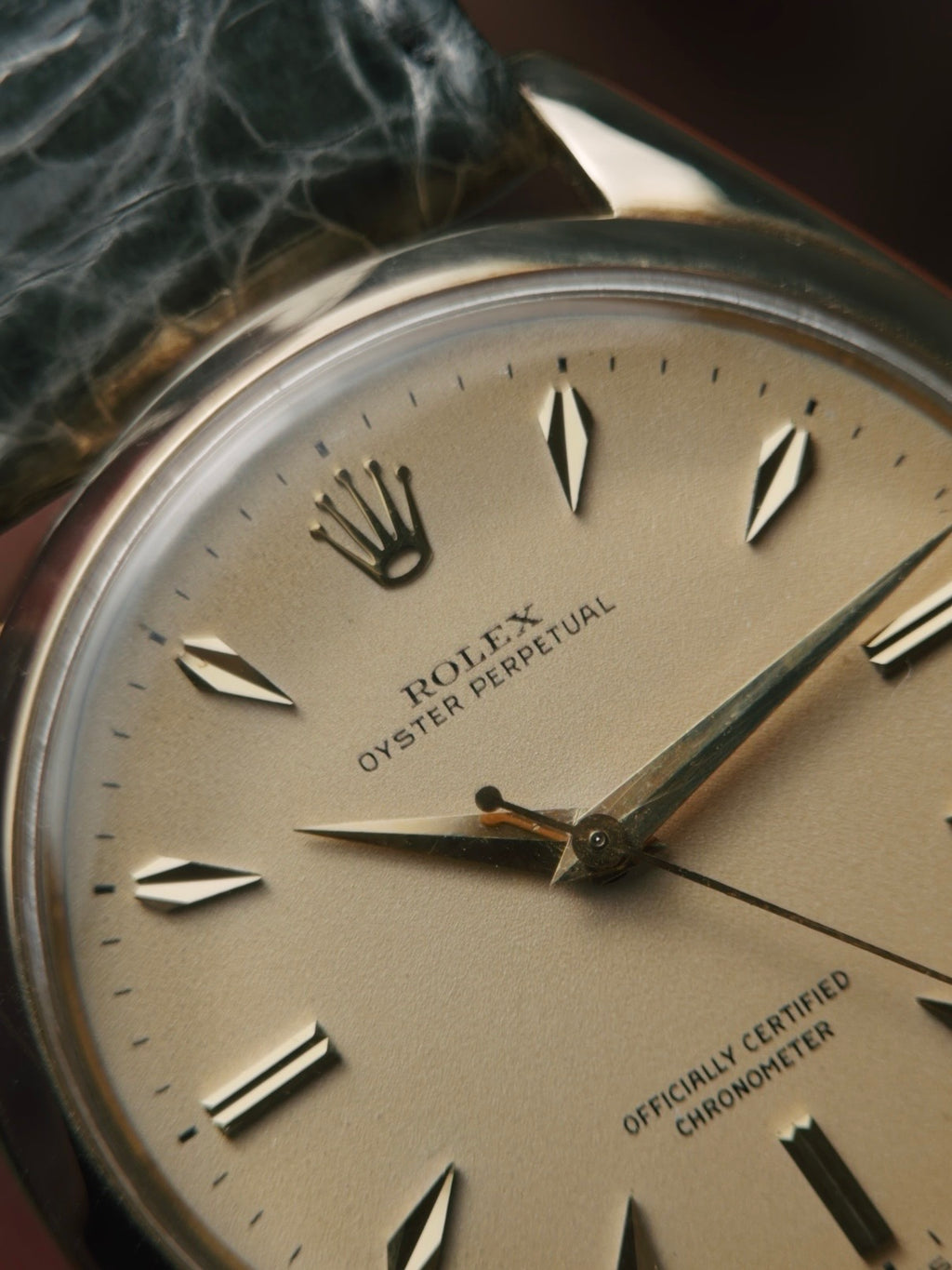 ROLEX 14K Oyster perpetual 1955s