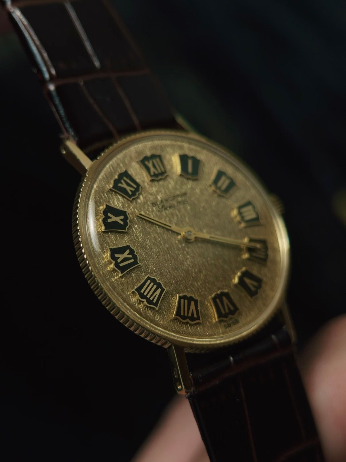 BLANCPAIN Ultra Slim 18k Yellow Gold 1970s