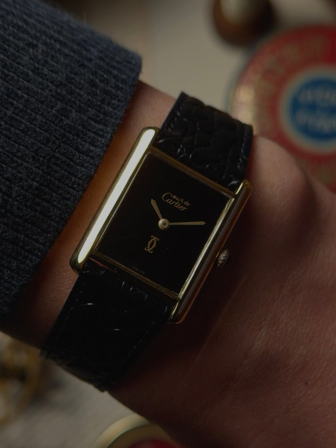 Cartier Must Tank Velmaile LM 1980s