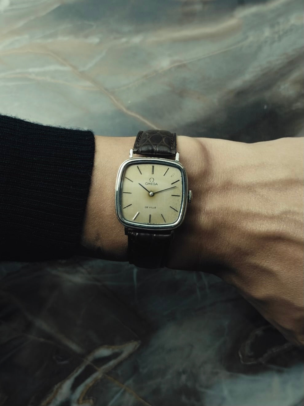 OMEGA DeVille Vintage Patina Dial 1970