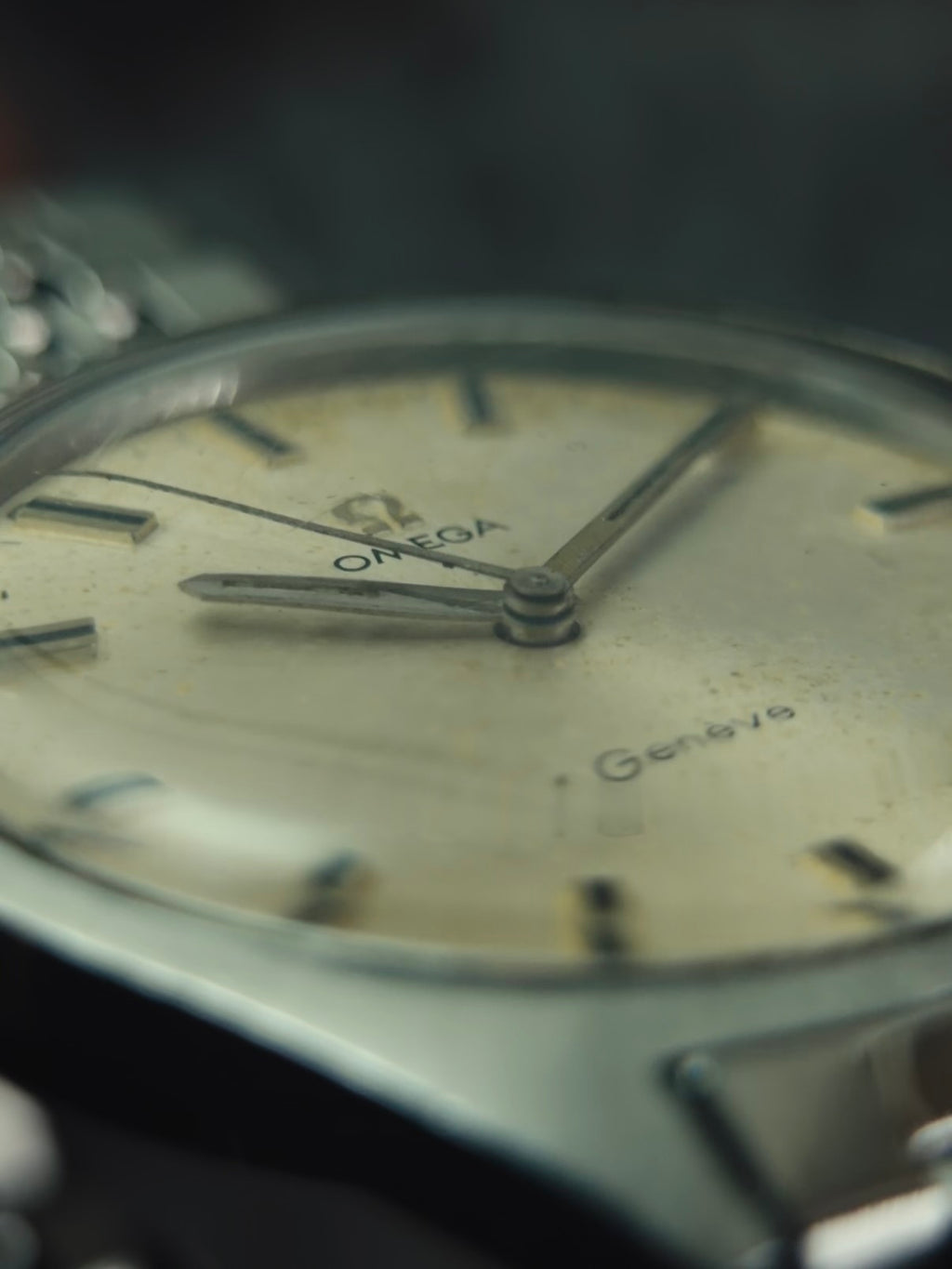 OMEGA Genéve SS Vintage Patina Dial 1970s