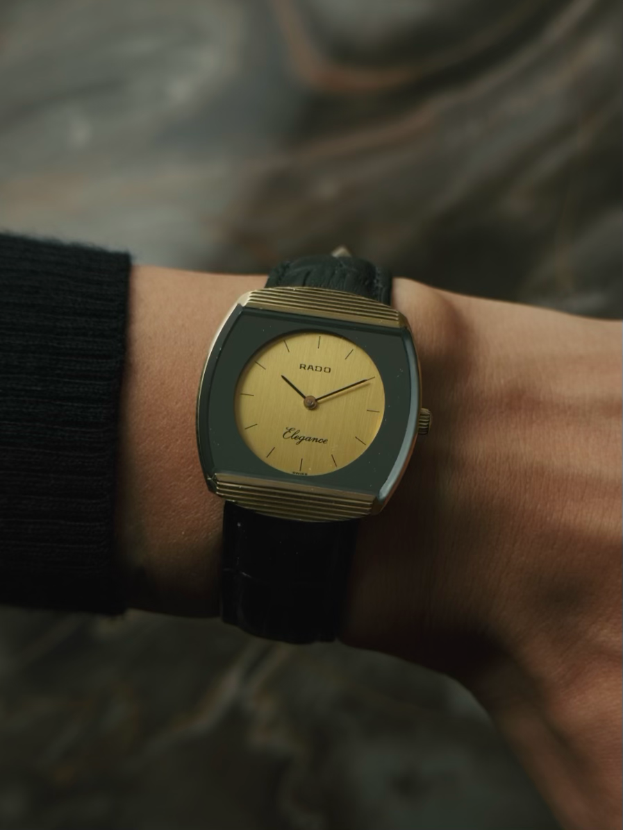 RADO Elegance GP Glass Top 1970s