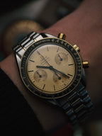 OMEGA Speedmaster 18k Yellow Gold Two Tone 1990s