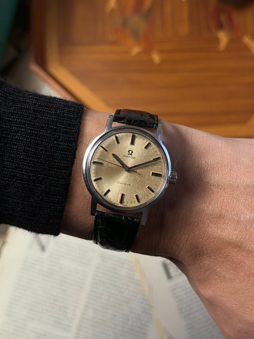 OMEGA Genéve “PATINA DIAL” 1970s