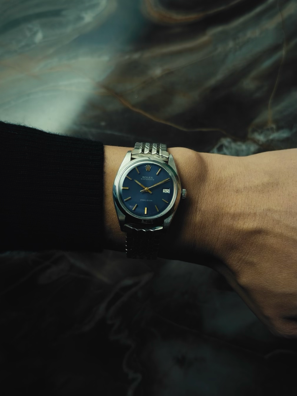 ROLEX Oysterdate Precision 6694 SS 1966s