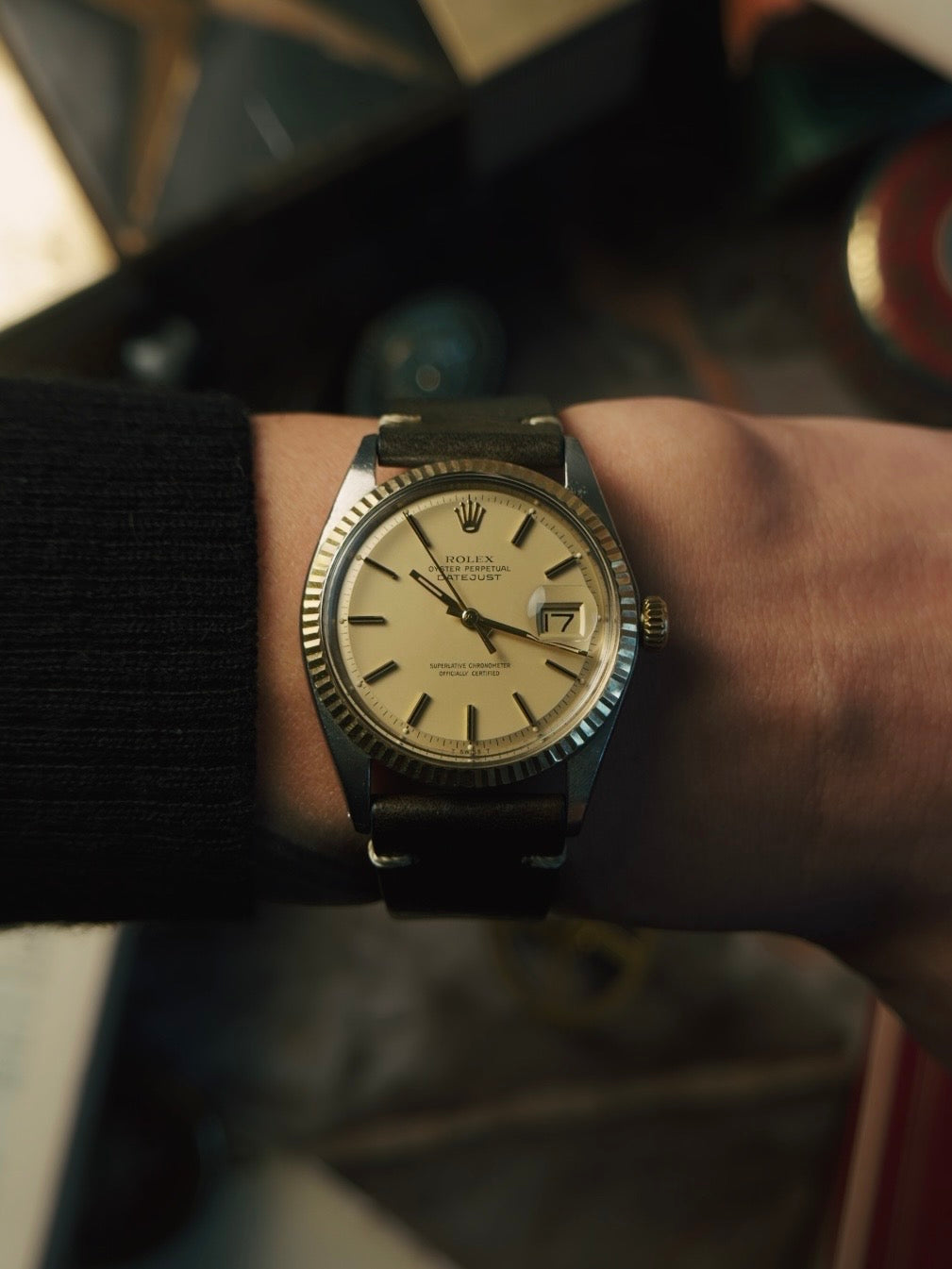 ROLEX Datejust Cream Dial 1971