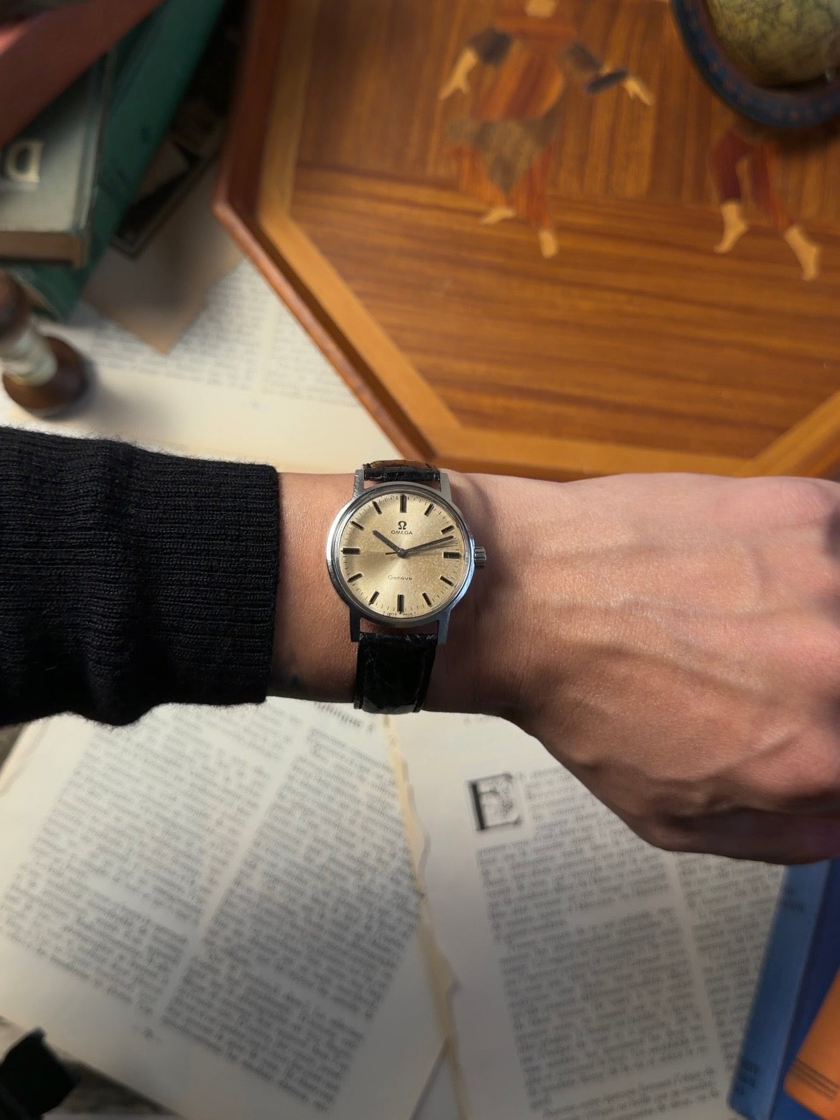 OMEGA Genéve “PATINA DIAL” 1970s