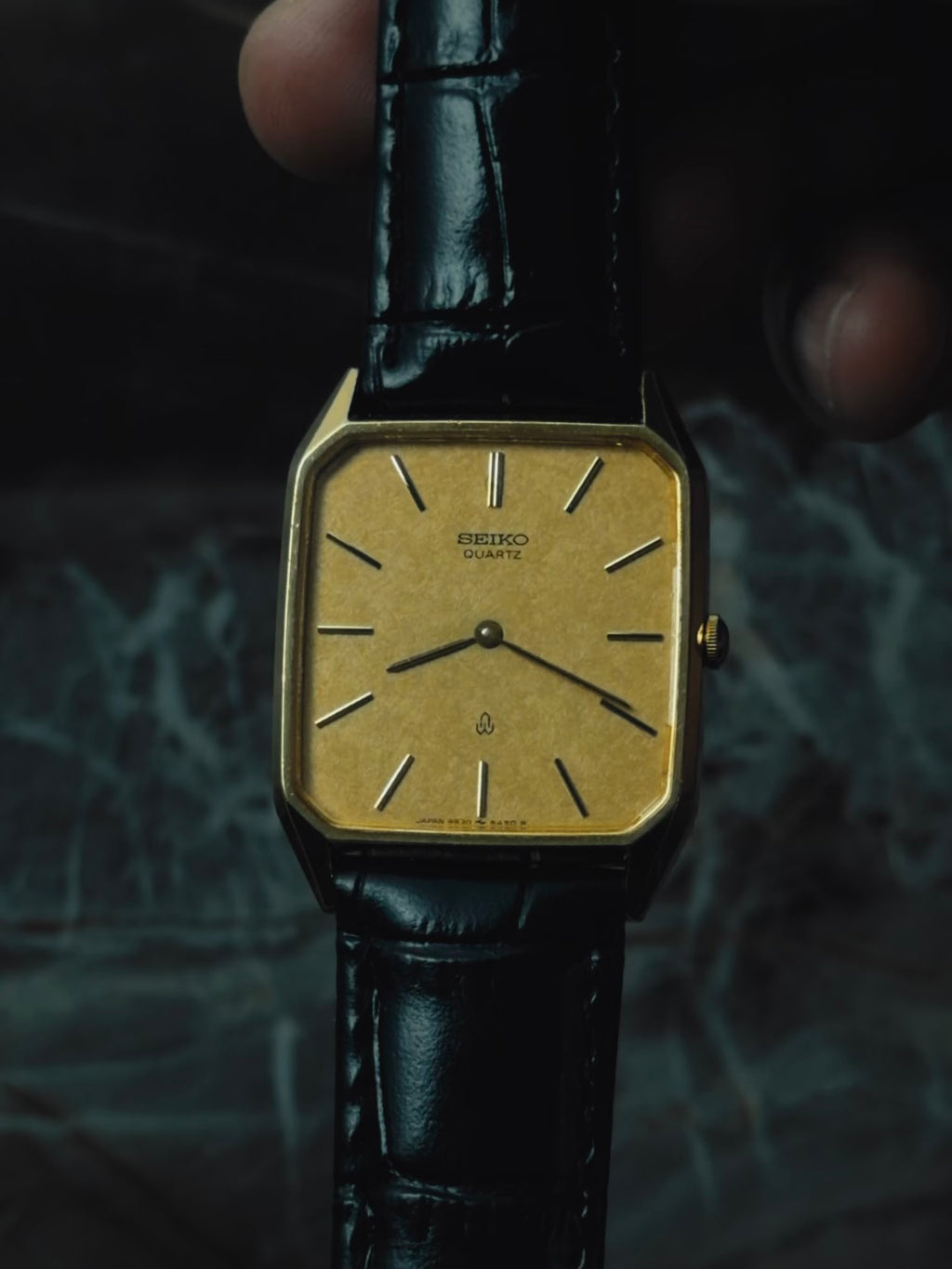 SEIKO GP Texture Dial Quartz 1984s