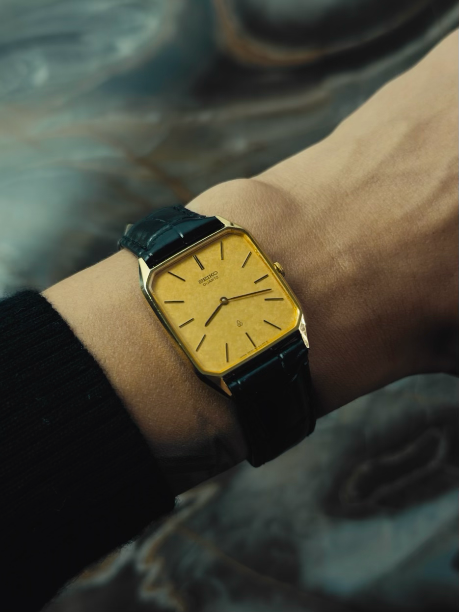 SEIKO GP Texture Dial Quartz 1984s