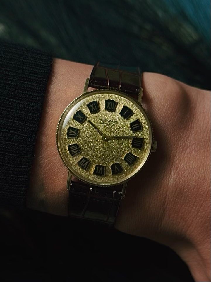 BLANCPAIN Ultra Slim 18k Yellow Gold 1970s