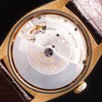 ROLEX 6105 Double Swiss Red Officially French 18K Rose Gold 1961s