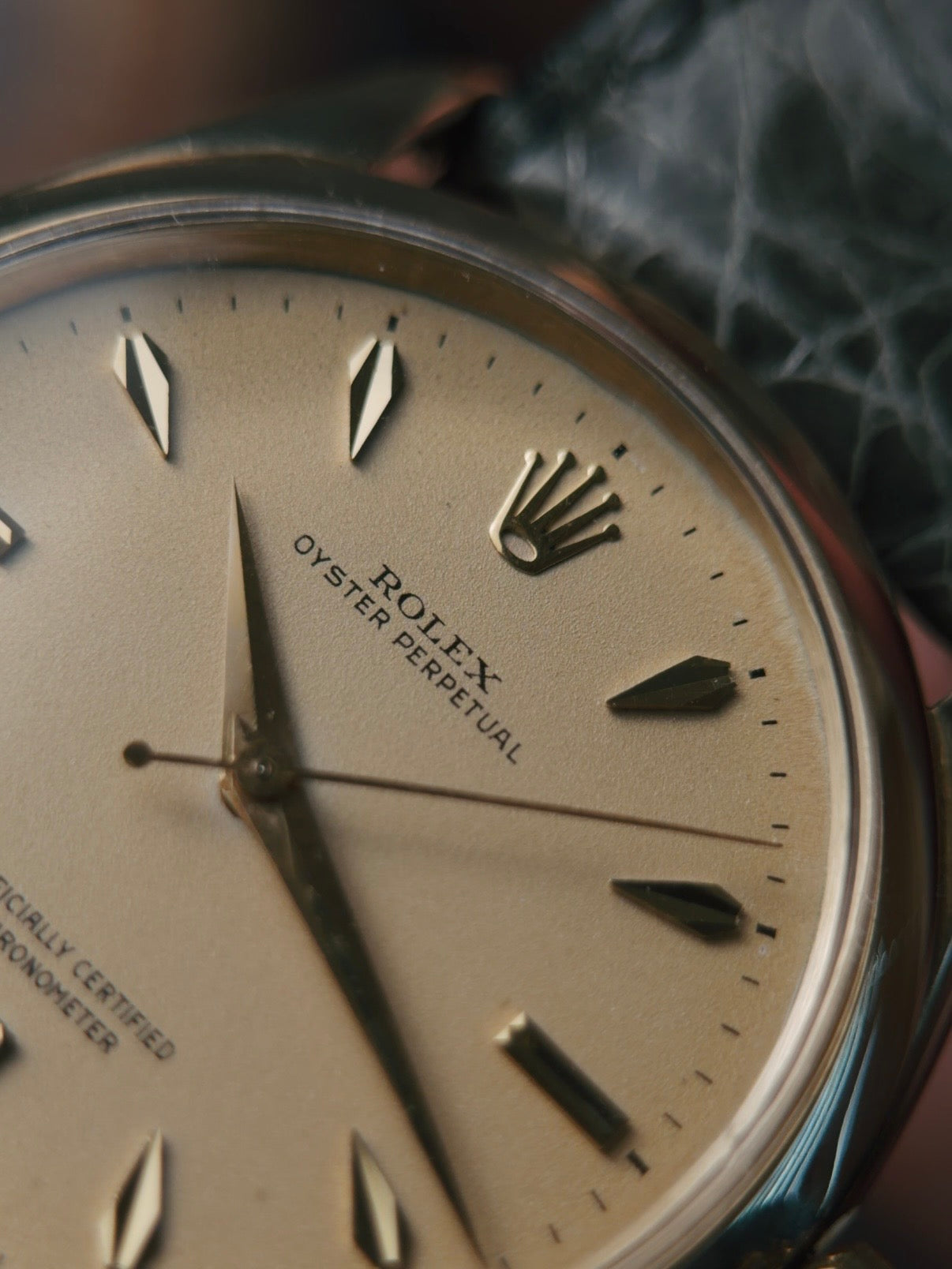ROLEX 14K Oyster perpetual 1955s