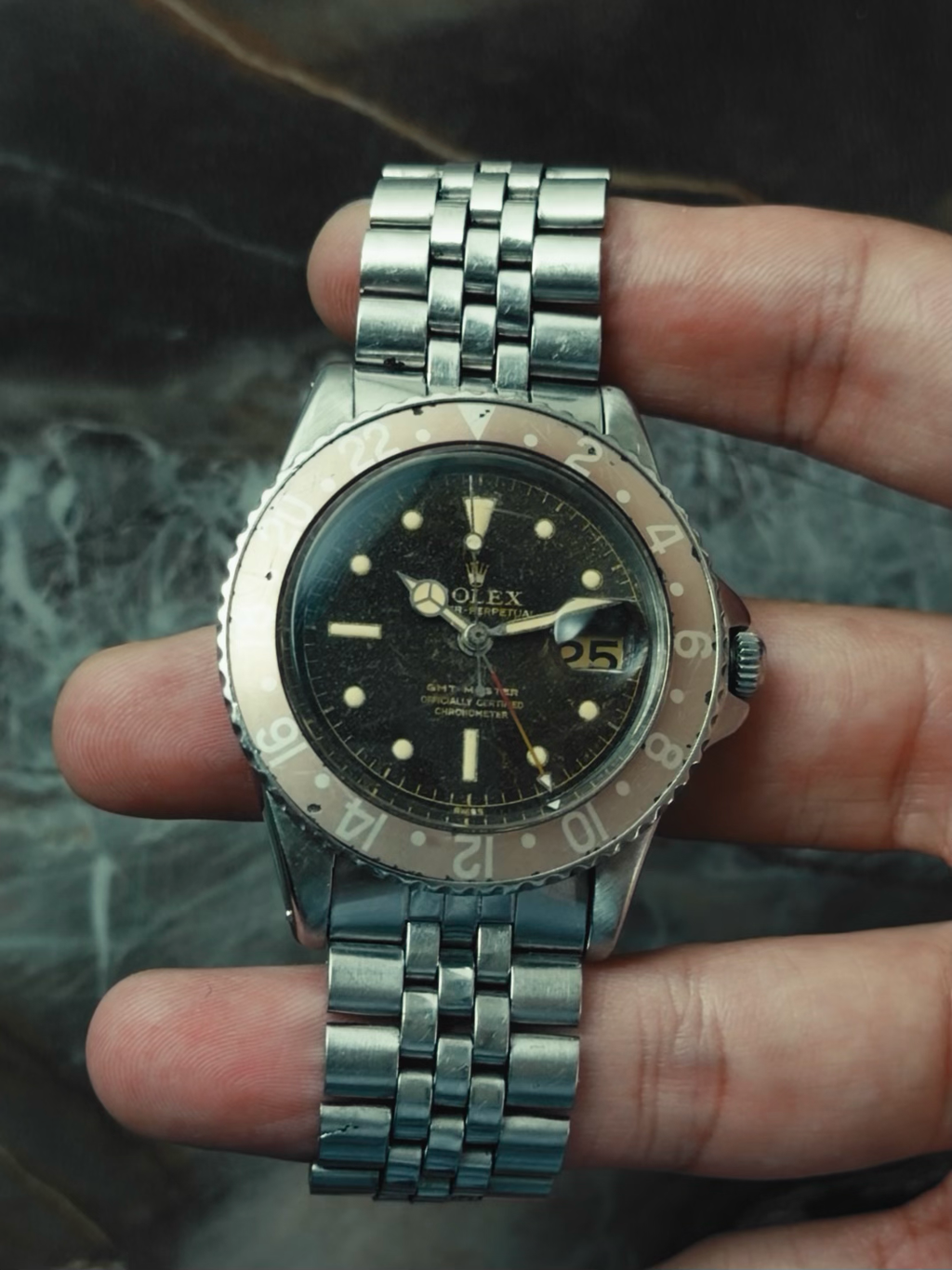 ROLEX GMT Master 1675 “OCC TROPICAL DIAL”