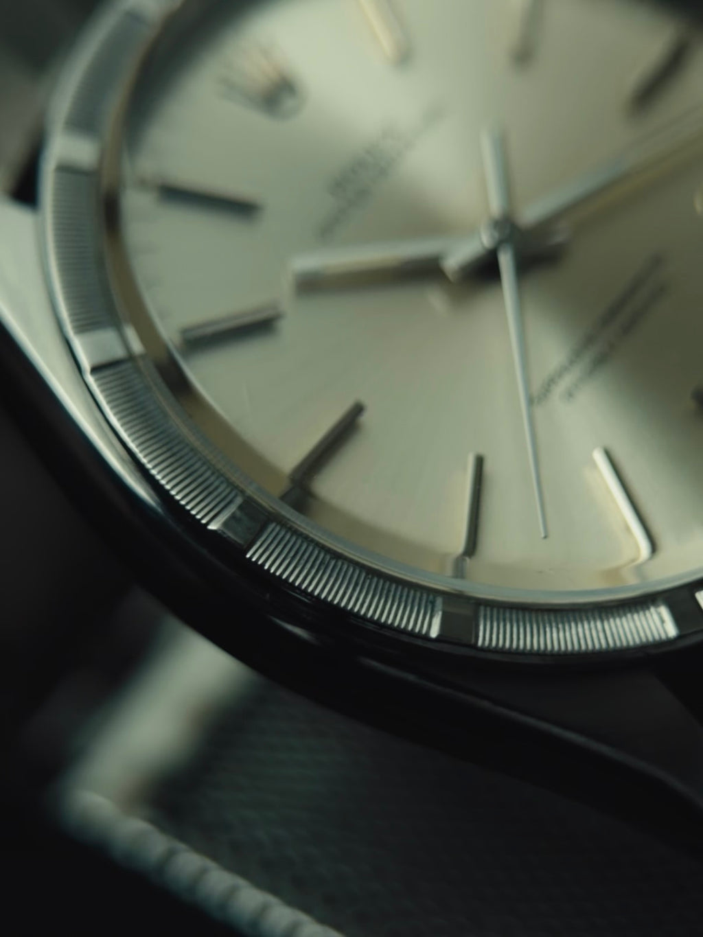 ROLEX Oyster Perpetual 1007 SS “PATINA DIAL” 1960-70s