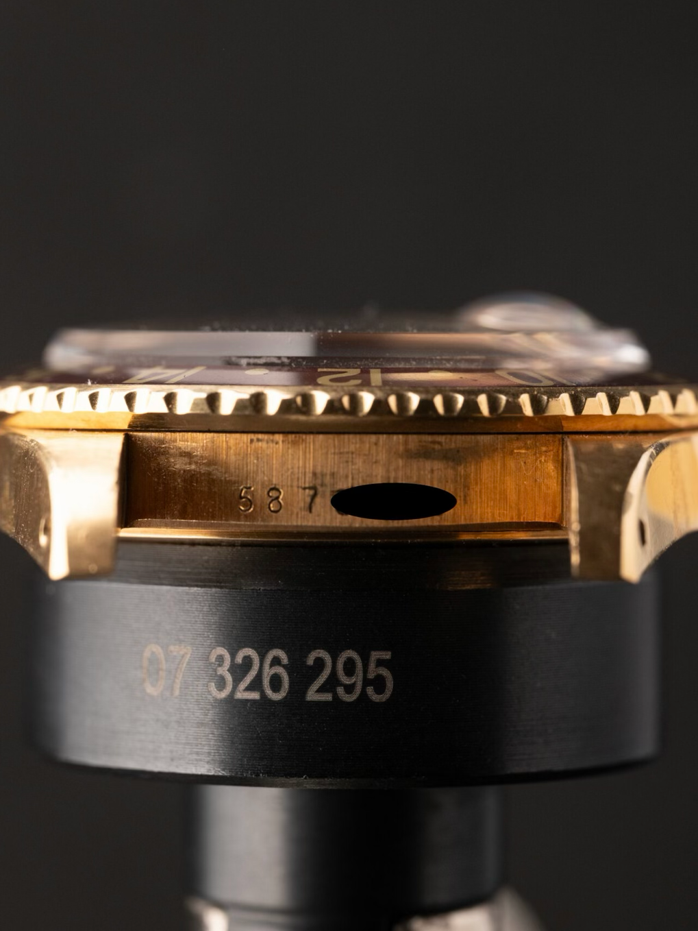 ROLEX 1675/8 18K Yellow Gold Tropical GMT