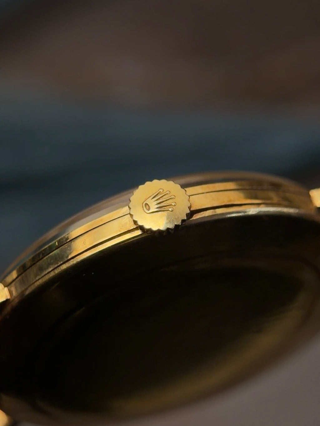 ROLEX 9659 Precision 18k Yellow Gold 1965s