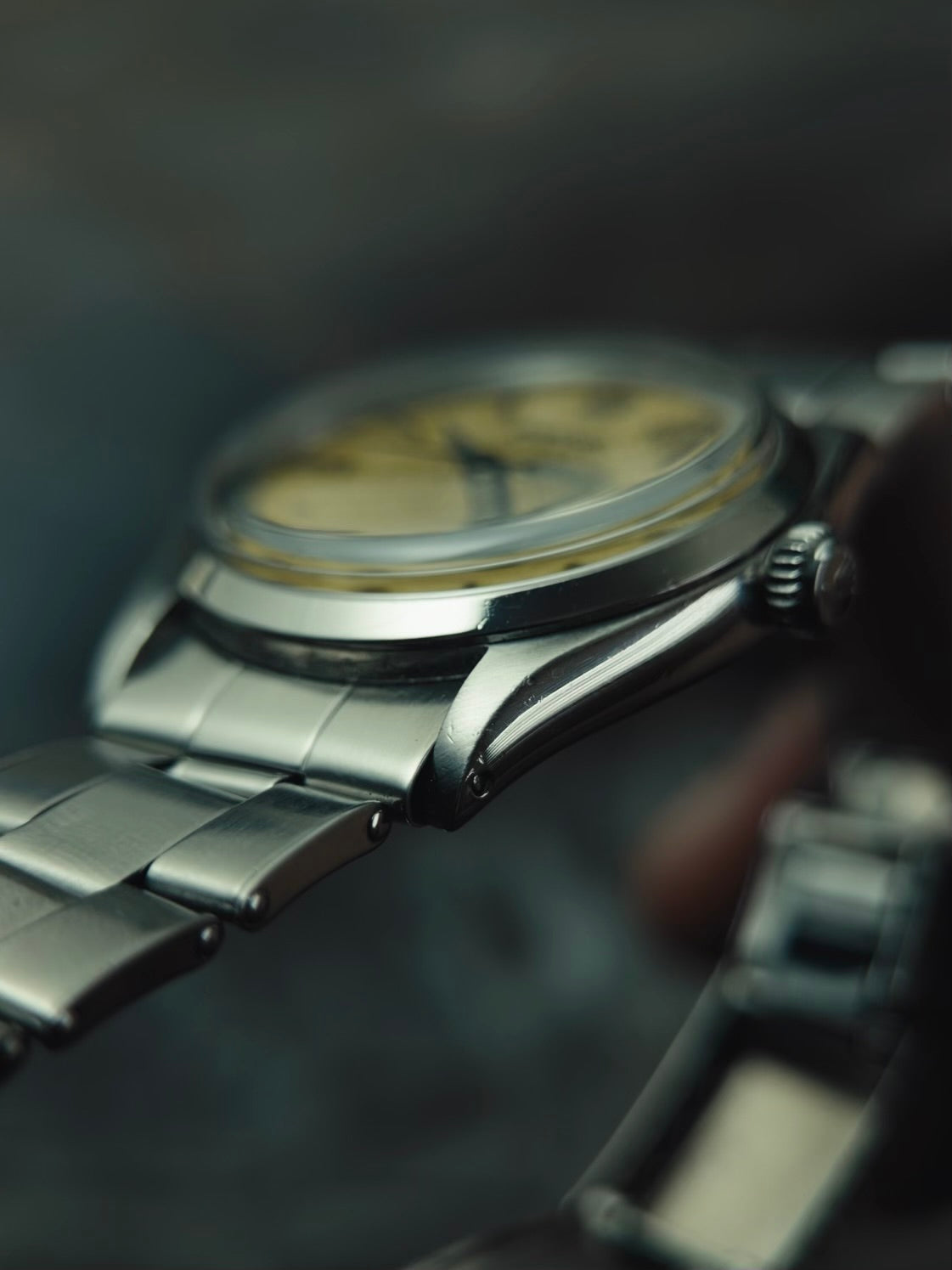 ROLEX Air-King 6552 1st Generation Original Warm Patina Dial 1958s