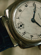 ROLEX  HUNTER TRENCH CUSHION 14K GOLD 1936s
