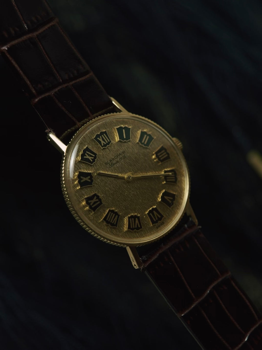 BLANCPAIN Ultra Slim 18k Yellow Gold 1970s