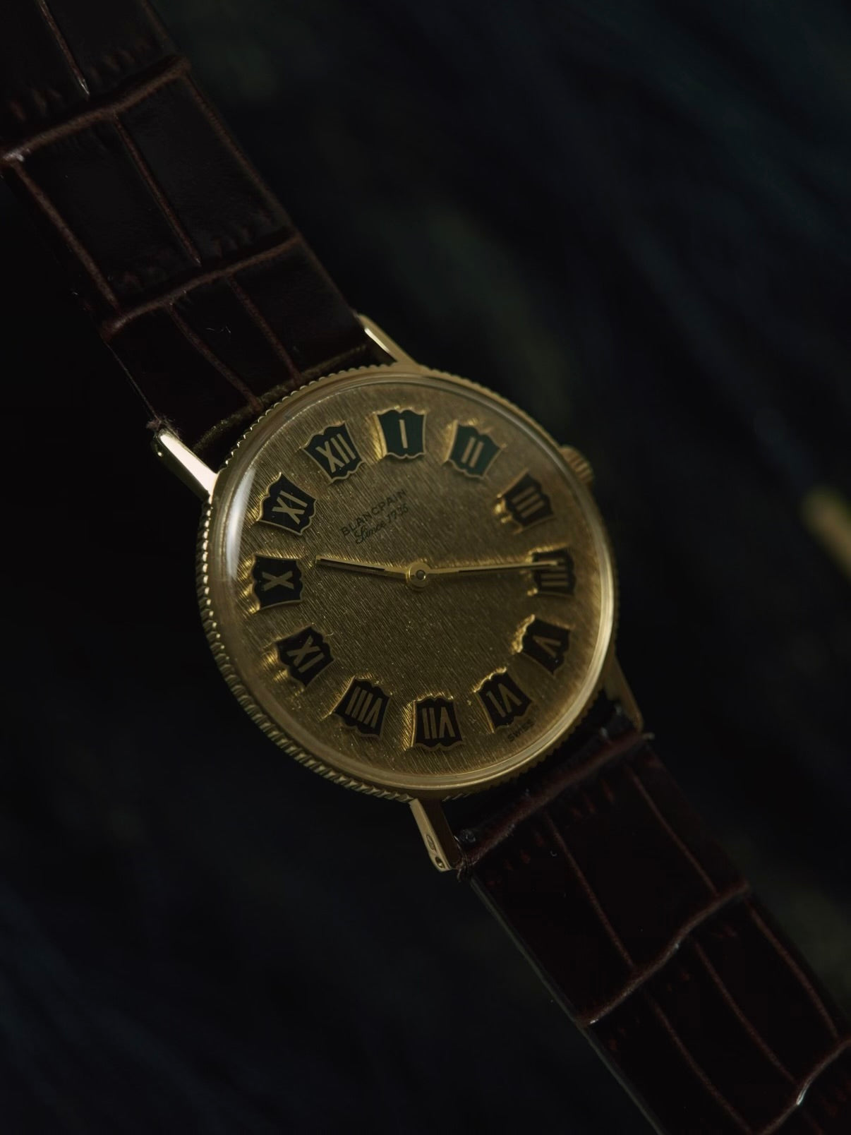 BLANCPAIN Ultra Slim 18k Yellow Gold 1970s