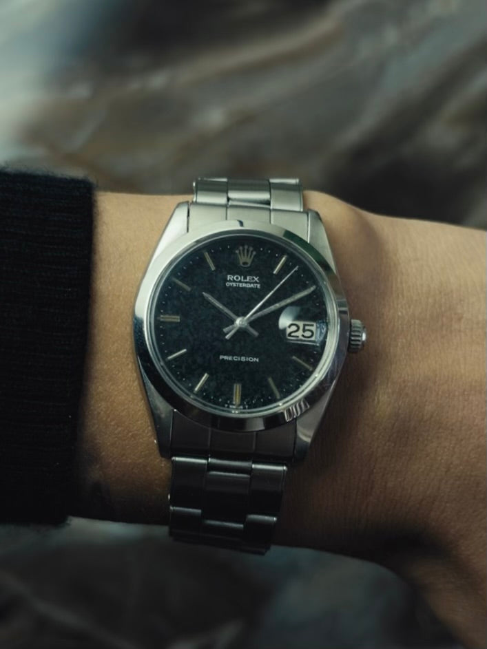 ROLEX 6694 Oysterdate “Midnight Tropical Dial” 1965s