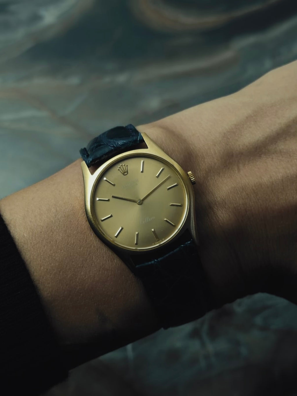 ROLEX 3804 Cellini 18k Yellow Gold 1974s