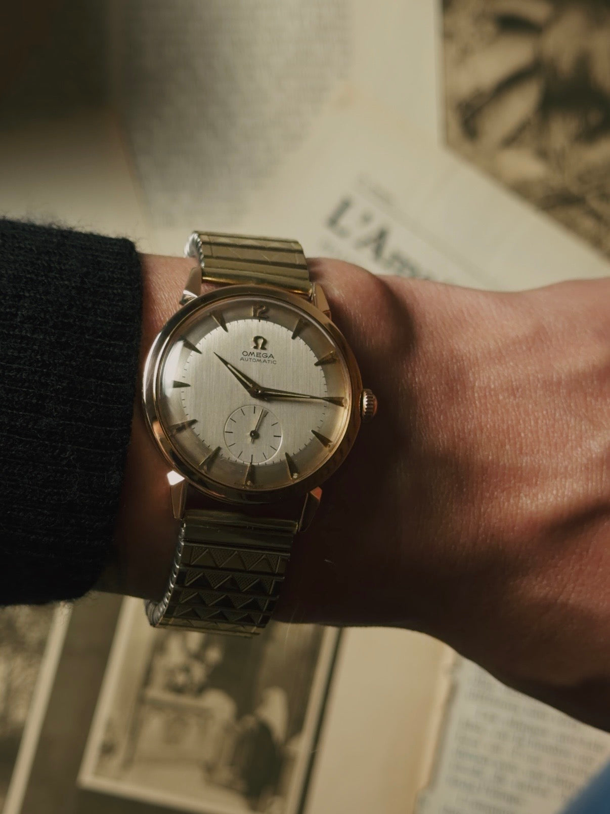 OMEGA 2709 18k Yellow Gold 1952s